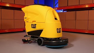 Cat® C20T Scrubber Unboxing and Setup Guide