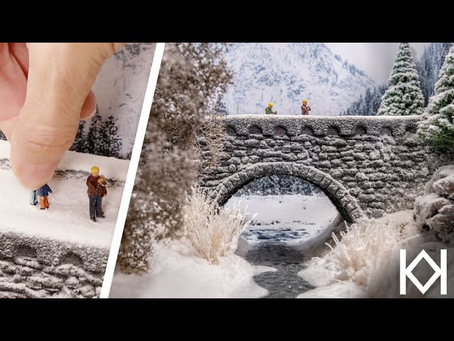 Let It Snow - Winter Diorama - Youtube