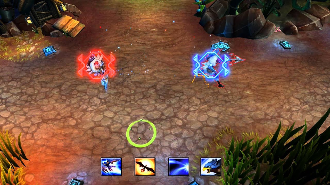 Woad Scout Quinn - Skin Spotlight - League of Legends