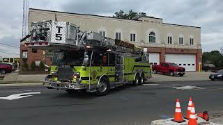 Avenel Nj Fire Department TRUCK 5-2-5 Responding 8-1-25