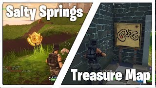 Salty Springs Treasure Map - Season 4 Week 3 Challenges