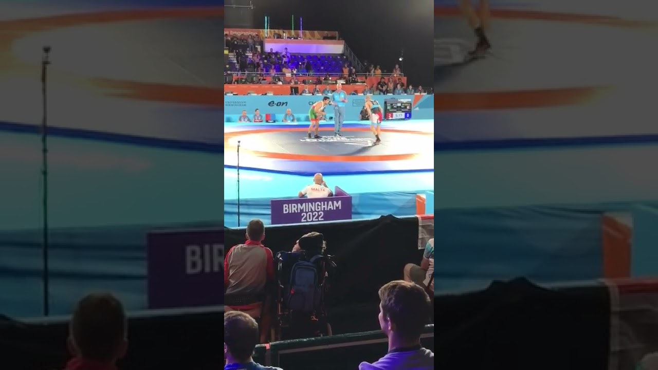 Commonwealth Games 2022 Birmingham Wrestling Inayat Ullah Pakistan won match