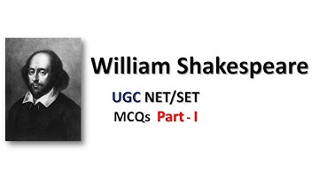 William Shakespeare MCQs | MCQ on Shakespeare for UGC NET | Part 1 | EngLiterature