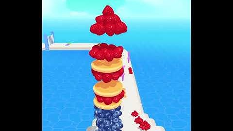 PanCake Runner 🎂 *MAXING LEVEL* *BIG UPDATE* WalkThrough GamePlay #shorts #Pancakerun #iOSMiniGames