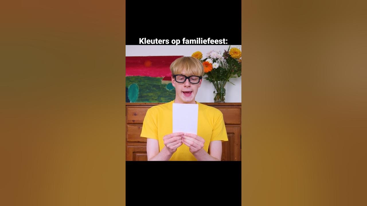Kleuters op familiefeest π Kleuters op familiefeest π