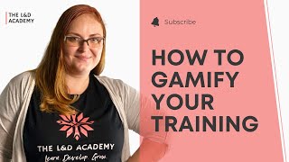 How to Gamify your Training