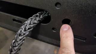 2021 Jeep Rubicon warn winch install