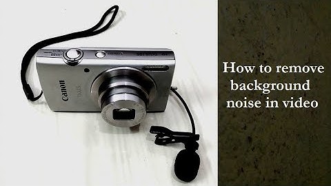 How to remove background noise in video or audio tutorial in Bangla
