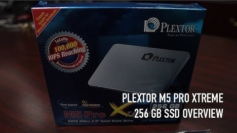 Plextor M5 Pro Xtreme 256 GB SSD Test and Overview