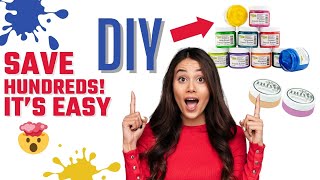 🤯DIY Stencil Butter | DIY Glitter Paste | DIY Embellishment Mousse | DIY Lunar Paste | Stencil Paste