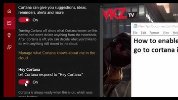 How to enable "Hey Cortana"