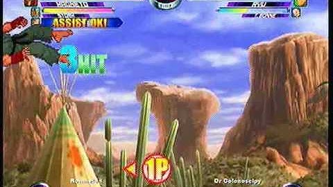 MvC2 Online (360): Brett (MSP) vs JmacDaGreat (Ryu/Mor/Tron) 12 .:4.23.10:.