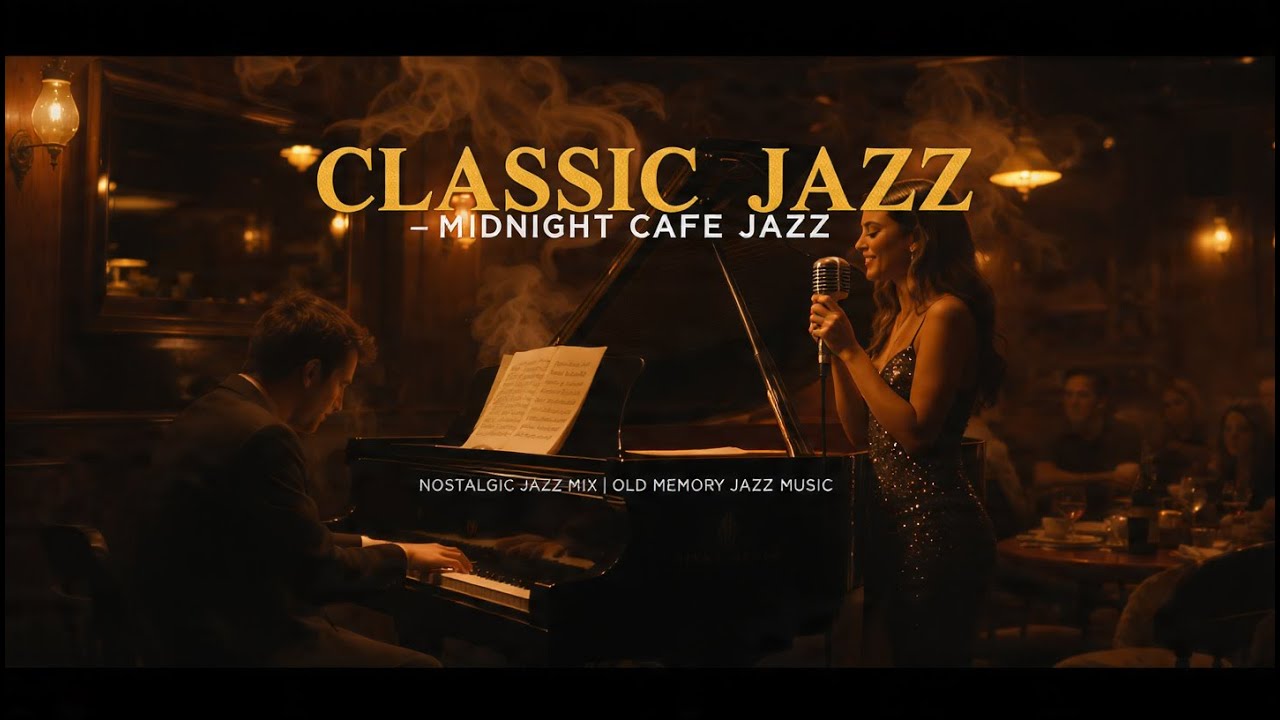 24/7 Classic Jazz Live Stream 🎷 Smooth Vintage Jazz Radio for Relaxation, Study & Focus
