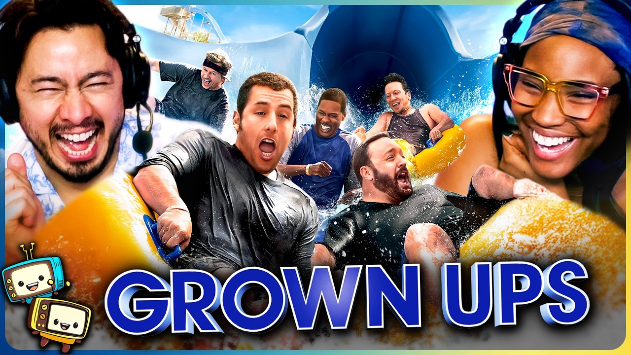 GROWN UPS Movie Reaction! | First Time Watch! | Adam Sandler, Kevin James, David Spade, Chris Rock