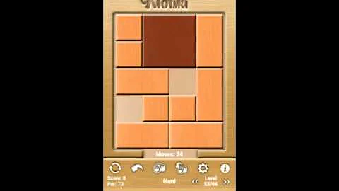 Klotski Hard Level 53/94 par solution