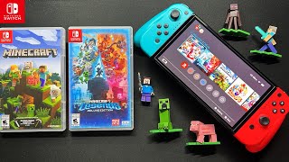 Minecraft Vs Minecraft Legends | Nintendo Switch | What's your favorite ?