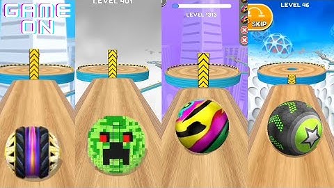 Going Balls Super Speed Run 4 Same Levels Different Balls Android Gameplay Walkthrough