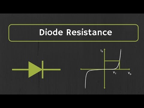Diode Resistance Explained (DC Resistance, AC Resistance and Average AC Resistance Explained)
