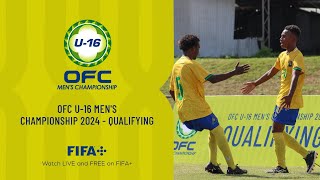 Highlights Papua New Guinea Vs Solomon Islands Ofc U-16 Mens Championship 2024 - Qualifying