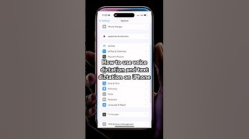 How to use voice dictation and text dictation on iPhone #iphone #smartphone #applesupport