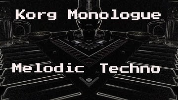 Korg Monologue Melodic Techno Jam