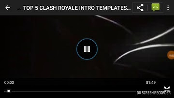 Top 5 intro no text Clash royale!!