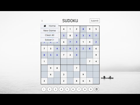 Sudoku game in JavaScript with source code download | Source Code & Projects