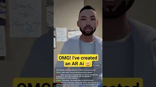 OMG I&#39;ve done it! my very own AR Ai hypnotherapist in my own bedroom 🤯