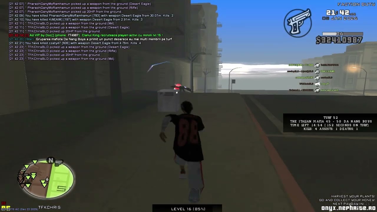 war montage #16 acuzat de coduri