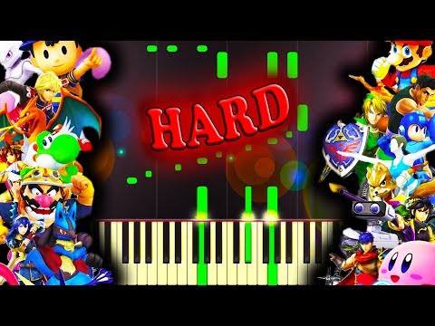 super-smash-bros.-brawl-theme---piano-tutorial