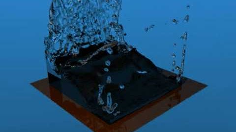 Blender 2.48a Water Simulation