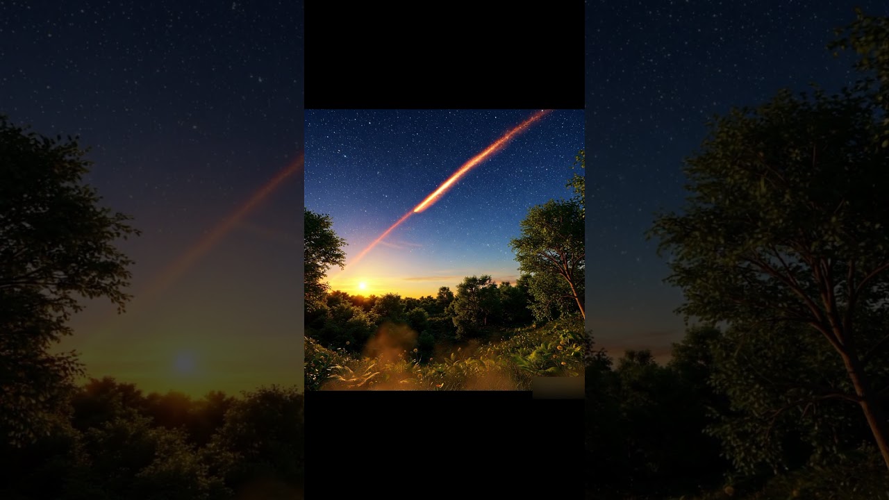 🚨 METEOR STRIKE CAUGHT ON CAMERA! 🌪️💥 