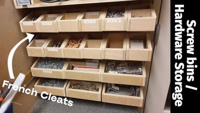 Screws Storage Bins