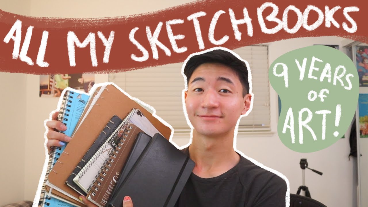 Reacting to ALL of my old sketchbooks 😩 - YouTube