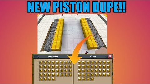 NEW PISTON DUP Ver: 2.23.4 | Skyblock BlockManGo Garena