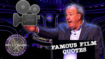 Can You Identify These Famous Film Quotes? | Who Wants To Be A Millionaire?