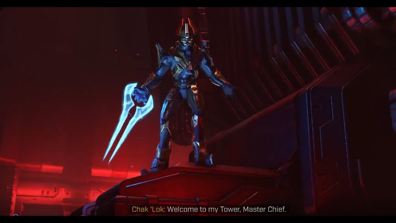 Halo Infinite Chak 'Lok boss fight