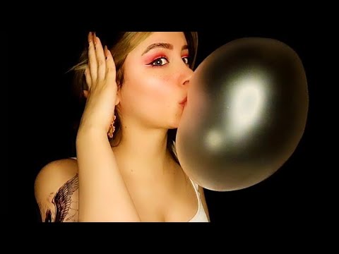 ASMR Big Bubble Gum Blowing 😋