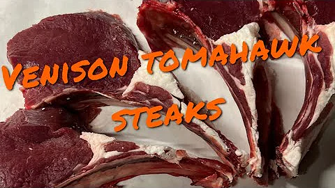 Deer Butchering: TOMAHAWK STEAKS