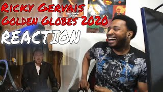 Ricky Gervais Golden Globes 2020 Opening REACTION | DaVinci REACTS