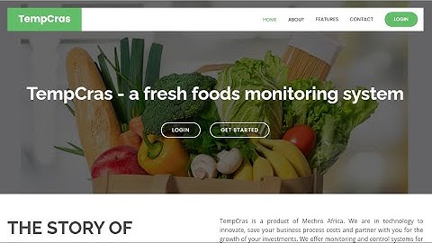 TempCras short demo video. #foodtechchallenge