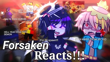 Forsaken (+Blocktales) React to COMP (2X SPEED) || BeatriceWonderland