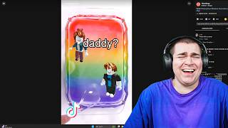 reacting to cringe roblox tiktoks