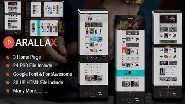 Prallax-Multipurpose eCommerce HTML Template | Themeforest Website Templates and Themes
