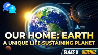 Our Home: Earth, a Unique Life Sustaining Planet Class 8 | Animated Video | Our Home Earth lass 8