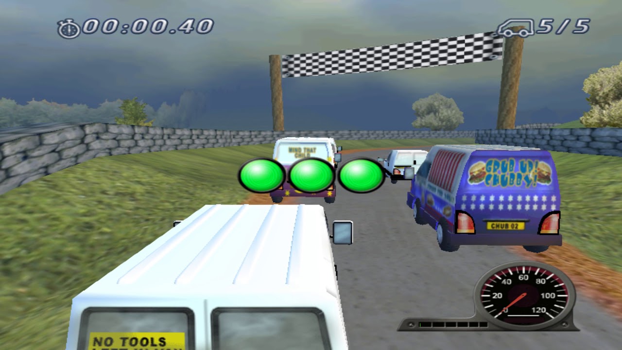 White Van Racer - PC Version - YouTube