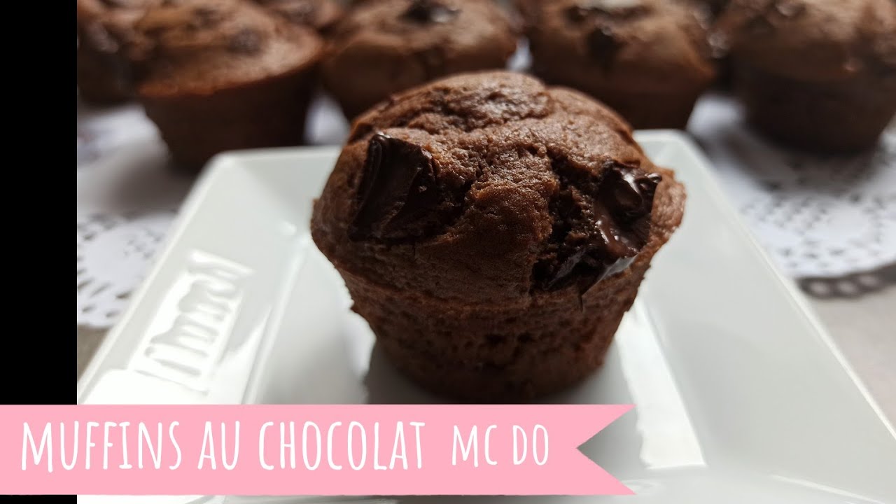 Recette Muffins Au Chocolat Comme A Mcdo Facile Et Rapide Youtube Recette Muffins Au Chocolat Comme A Mcdo Facile Et Rapide Youtube