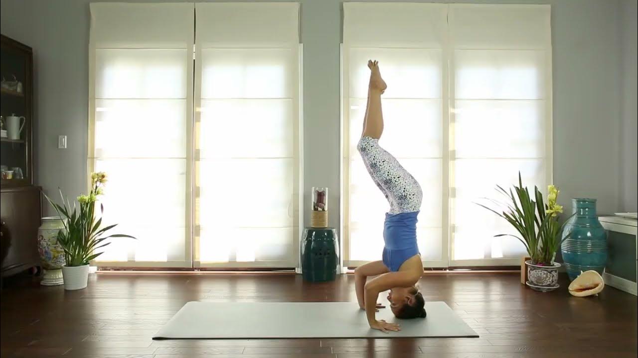 How to Do Crow Pose to Tripod Headstand RYT 300 Yoga Teacher
