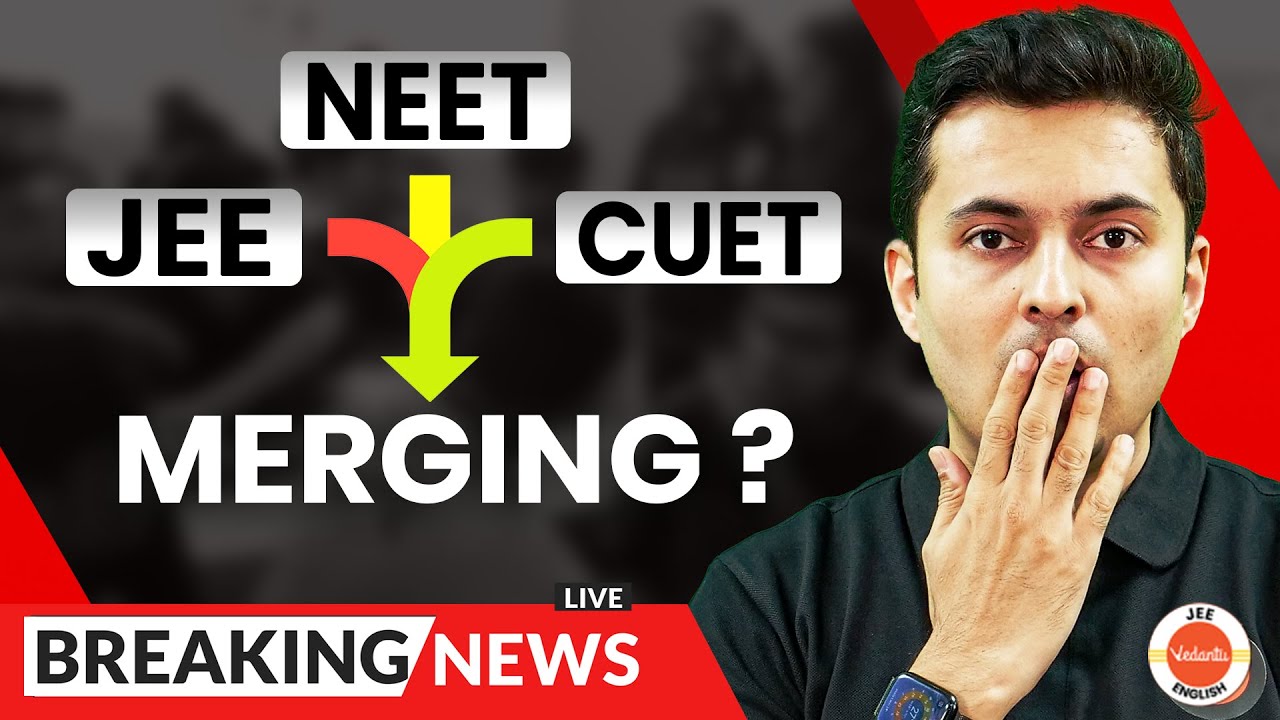 BREAKING NEWS 🚨JEE + NEET + CUET Merging? 😱 Shocking News for Students | Shreyas Sir