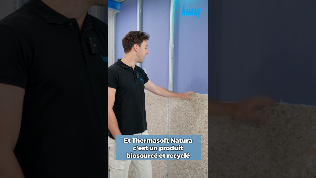 Knauf Diamant +Thermasoft natura = Duo gagnant #kôtépro #renovation #construction #isolation